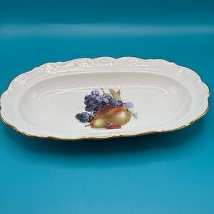 Bavaria Schumann Arzberg Germany ceramic oval vegetable dish/bowl